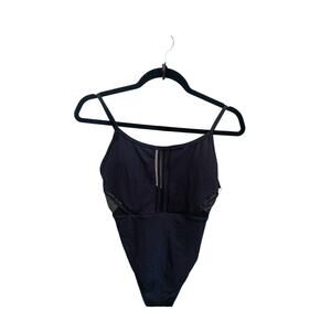JETs Swimwear‎ Black Cutout One Piece - Women's Size 4